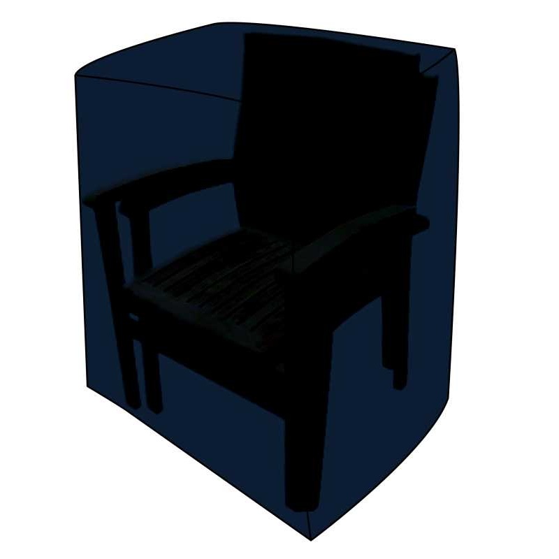 Kryt na stohovatelné zahradní židle 65x65x120/80 cm atracit deluxe Oxford 420D