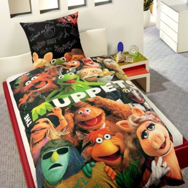 Povlečení Muppets 2 100 % bavlna - 135x200, 80x80 cm